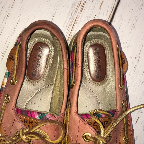 Sperry Top-Sider Pink Leather Boat Shoes - Picture 7 of 9